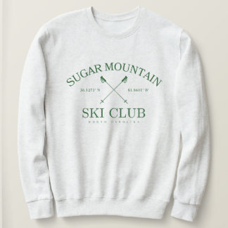 Sugar Mountain Ski Club, North Carolina Sweatshirt