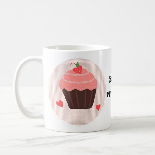 Sugar N Spice Frosted Cupcake Coffee Mug