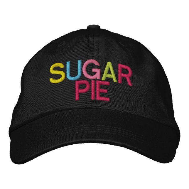 Sugar Pie by SRF Embroidered Baseball Hat (Front)