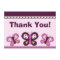 Sugar Plum Butterflies #2 Thank You Card