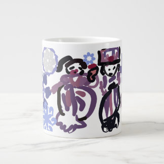 Sugar plum dance giant coffee mug