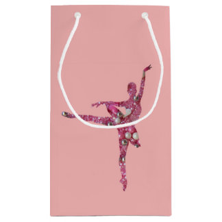 Sugar Plum Fairy Ballerina double-sided Small Gift Bag