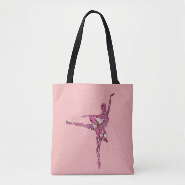 Sugar Plum Fairy Ballerina double-sided Tote Bag (Front)