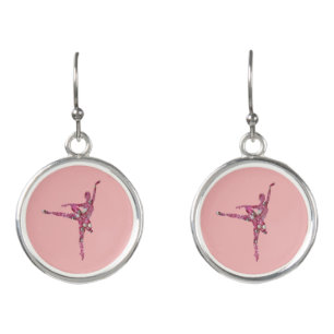 Sugar Plum Fairy Ballerina Earrings