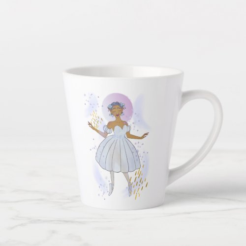 Sugar Plum Fairy Ballerina Latte Mug