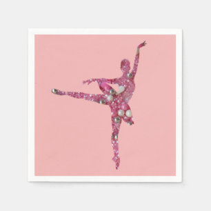 Sugar Plum Fairy Ballerina Napkins