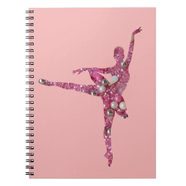 Sugar Plum Fairy Ballerina Notebook (Front)