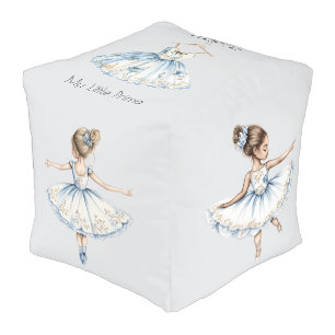 Sugar Plum Fairy Ballerina Pouf