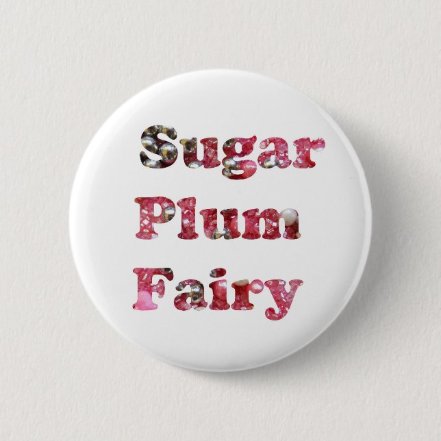 Sugar Plum Fairy Button (Front)