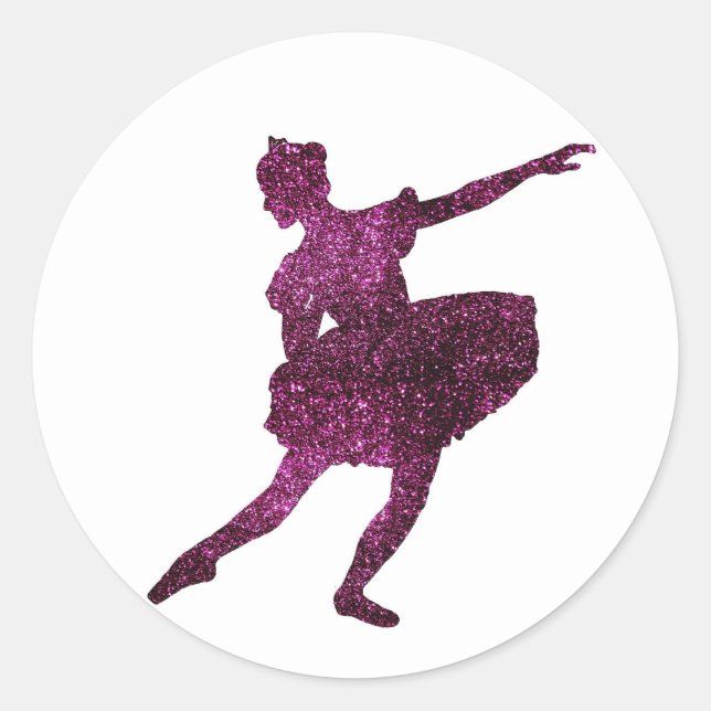 Sugar Plum Fairy Classic Round Sticker (Front)