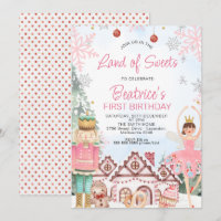 Sugar Plum Fairy Gingerbread House Birthday