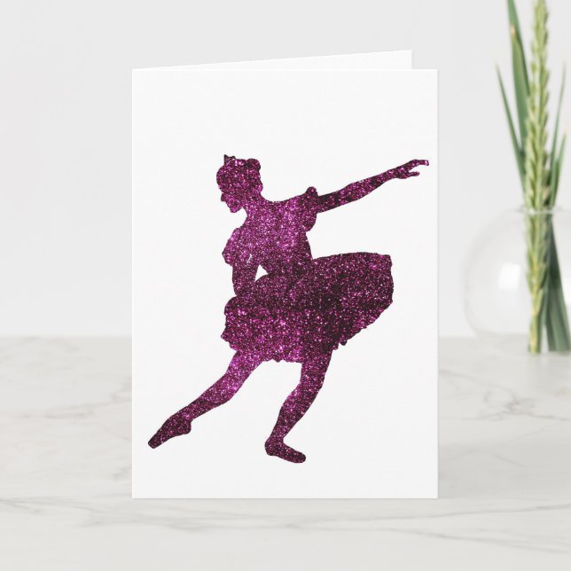 Sugar Plum Fairy Holiday Card (Front)