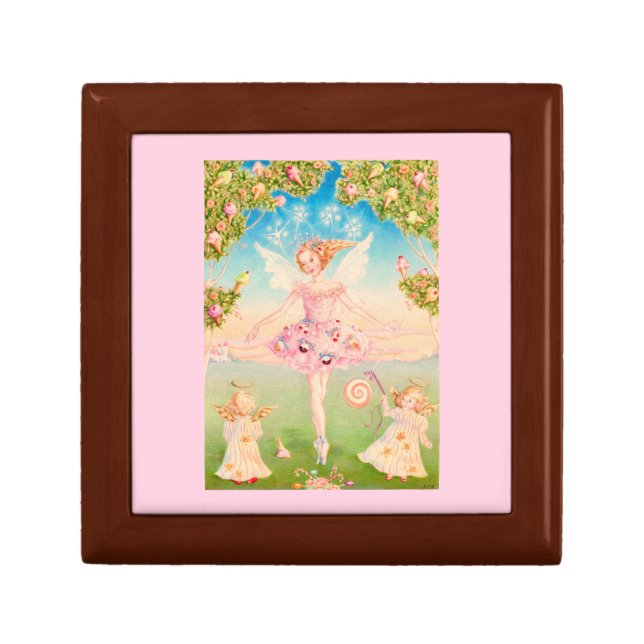 Sugar Plum Fairy Keepsake Box (Front)