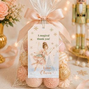 Sugar Plum Fairy Magical Thank You Christmas  Gift Tags
