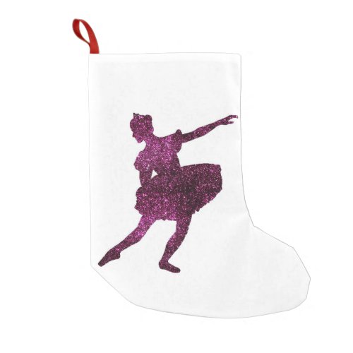 Sugar Plum Fairy Small Christmas Stocking