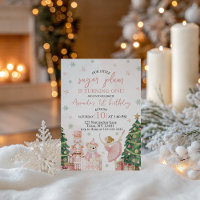 Sugar Plum Nutcracker Birthday Invite