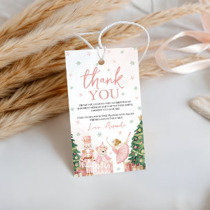 Sugar Plum Nutcracker Favor Tag