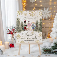 Sugar Plum Nutcracker Welcome Sign
