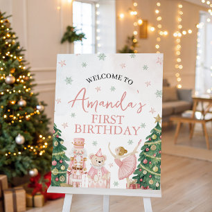 Sugar Plum Nutcracker Welcome Sign