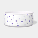 Sugar Plum on White Bowl<br><div class="desc">Sugar Plum on White Pet Bowl.</div>