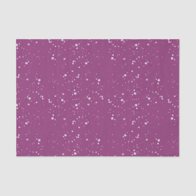 Sugar Plum Snow Tissue Paper (Front)