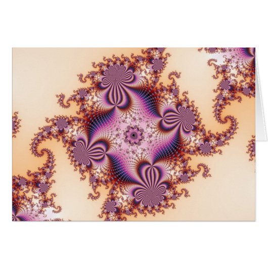 Sugar Plums - Fractal Card (Front Horizontal)