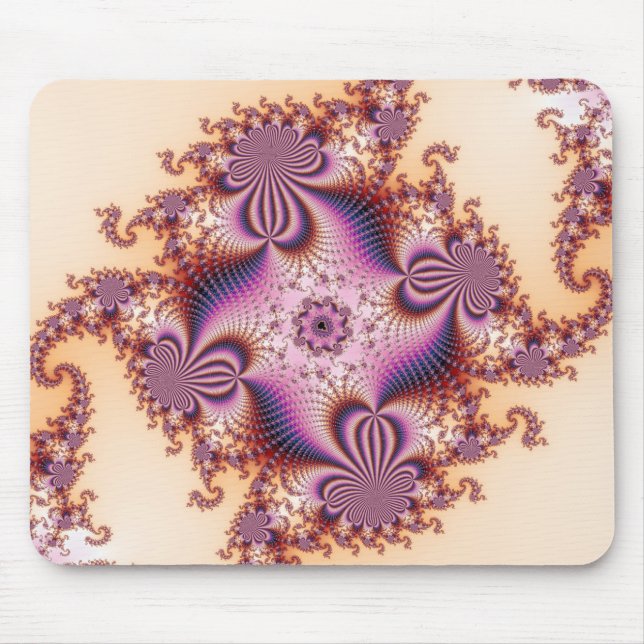 Sugar Plums - Fractal Mouse Pad (Front)