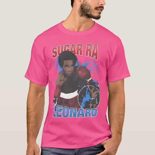 Sugar Ray Leonard Vintage T-Shirt (Front)