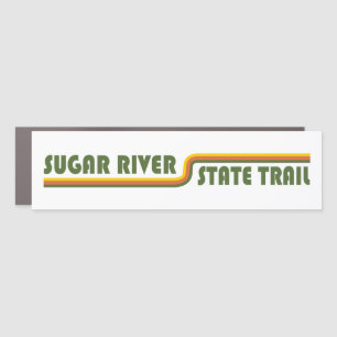 Sugar River State Trail Wisconsin Car Magnet