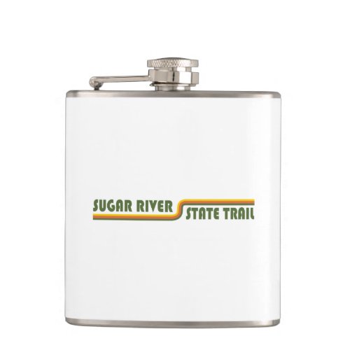 Sugar River State Trail Wisconsin Flask