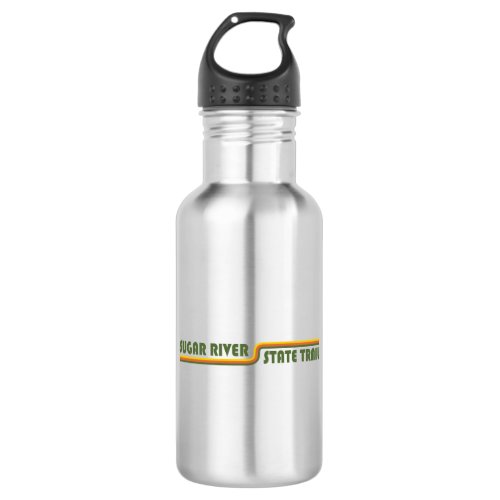 Sugar River State Trail Wisconsin Stainless Steel Water Bottle