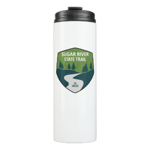 Sugar River State Trail Wisconsin Thermal Tumbler