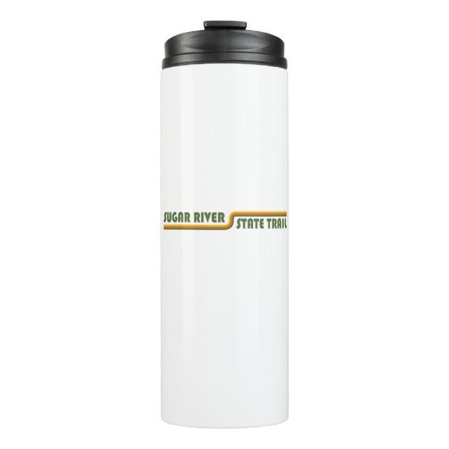 Sugar River State Trail Wisconsin Thermal Tumbler (Front)