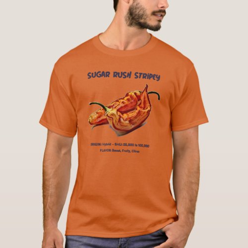 Sugar Rush Stripey Pepper T_Shirt
