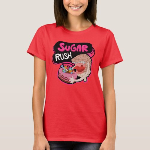 Sugar rush sweet craving brain T_Shirt