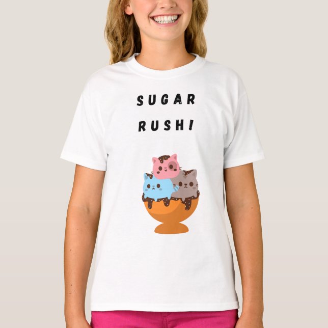 Sugar  Rush! T-Shirt (Front)