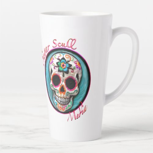 Sugar Scull  Latte Mug