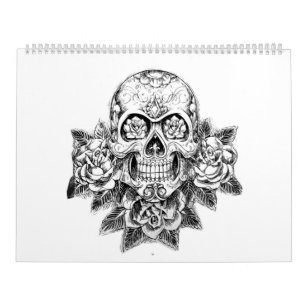 Skull Calendars Zazzle