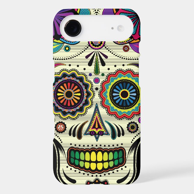 Sugar Skull Art Case-Mate iPhone Case (Back)