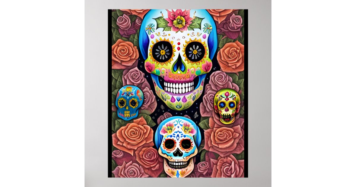 Sugar Skull Coloring Book: Intricate Gothic Skull Designs for Adults and  Teens (Paperback)