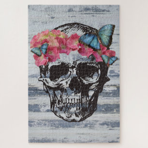 Sugar Skull Art Jigsaw Puzzle