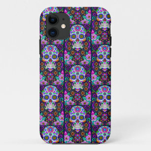 Sugar Skull Art - Life in Death iPhone 11 Case