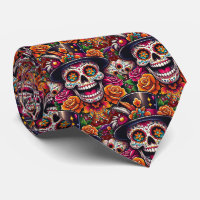 Sugar Skull Art - Marigold Sugar Skull