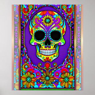 Sugar Skull Art: Where Tradition Meets Creativity Poster