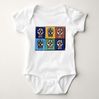 Sugar Skull Baby Baby Bodysuit
