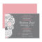 Sugar Skull Bachelorette Party Pink & Grey Invites