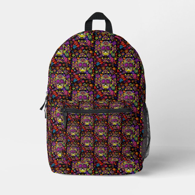Sugar Skull Backpack (Front)