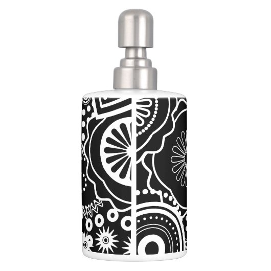 sugar skull bath set (Back)