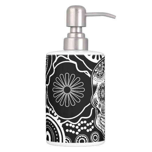 sugar skull bath set (Right)