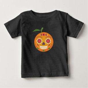 Sugar Skull Black Toddler T-Shirt